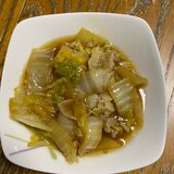 とろみが決め手！豚肉と白菜のうま煮